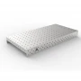 Capac inox masa sudura, GPPH, 16_100x100_NZSN_200x100, 2000x1000 mm, orificii 16 mm, retea 100x100, otel inoxidabil 1 mm