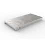 Capac inox masa sudura, GPPH, 16_DIAG_NZSN_240x120, 2400x1200 mm, orificii 16 mm, retea diagonala, otel inoxidabil 1 mm