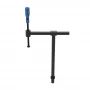 Clema teava unghiulara 180 grade masa sudura, GPPH, 28_CP_007, sistem orificii 28 mm, H 500 mm, L 345 mm