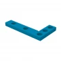 Coltar plat masa sudura 275x150 mm, GPPH, EXPERT 28_F_006_EXPERT, sistem orificii 28 mm, grosime 25 mm