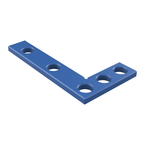 Coltar plat masa sudura 275x150 mm, GPPH, PRO 28_F_006_PRO, sistem orificii 28 mm, grosime 15 mm