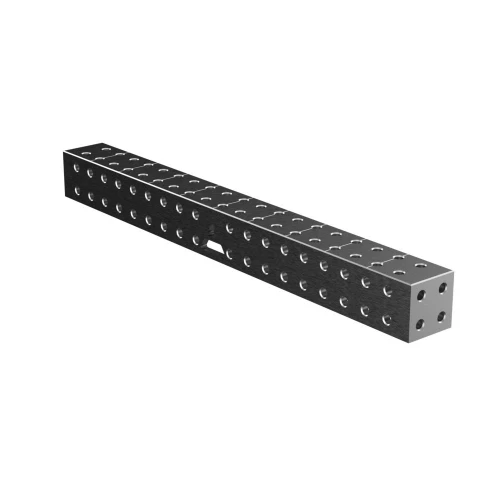 Conector bloc masa sudura 1000x100x100 mm, GPPH, ECO 16_50x50_CONN_BLOCK_ECO_100x10x10, orificii 16 mm, grila 50x50 mm