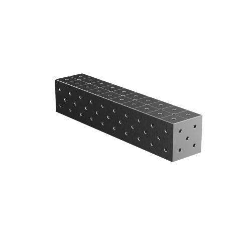Conector bloc masa sudura 1000x200x200 mm, GPPH, PRO 16_DIAG_CONN_BLOCK_PRO_100x20x20, orificii 16 mm, grila diagonala