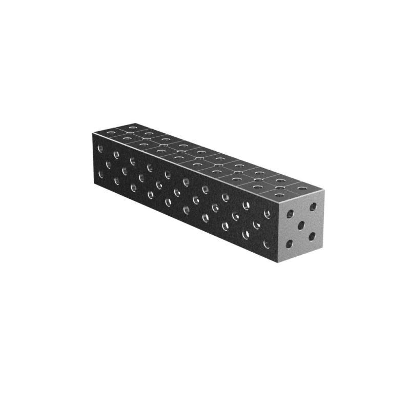 Conector bloc masa sudura 1000x200x200 mm, GPPH, PLUS, 28 mm, grila diagonala
