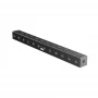 Conector bloc masa sudura 1200x100x100 mm, GPPH, EXPERT 28_100x100_CONN_BLOCK_EXPERT_120x10x10, orificii 28 mm, grila 100x100 mm