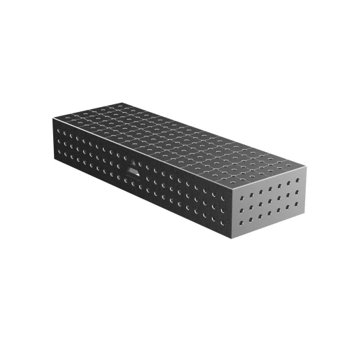 Conector bloc masa sudura 1200x400x200 mm, GPPH, ECO 16_50x50_CONN_BLOCK_ECO_120x40x20, orificii 16 mm, grila 50x50 mm