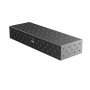 Conector bloc masa sudura 1200x400x200 mm, GPPH, PRO 16_DIAG_CONN_BLOCK_PRO_120x40x20, orificii 16 mm, grila diagonala