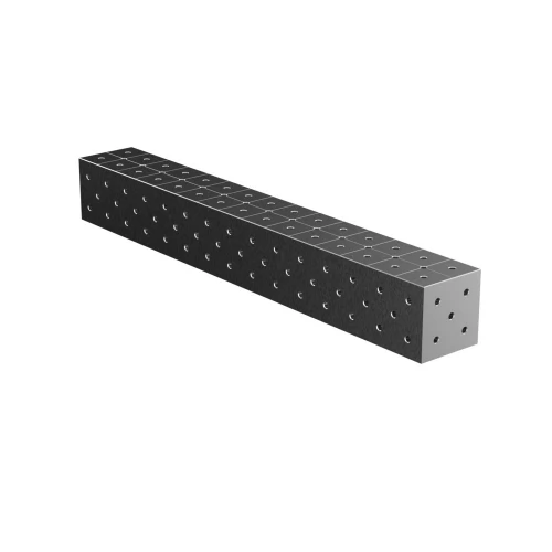 Conector bloc masa sudura 1500x200x200 mm, GPPH, ECO 16_DIAG_CONN_BLOCK_ECO_150x20x20, orificii 16 mm, grila diagonala