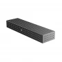 Conector bloc masa sudura 1500x400x200 mm, GPPH, PRO 16_50x50_CONN_BLOCK_PRO_150x40x20, orificii 16 mm, grila 50x50 mm