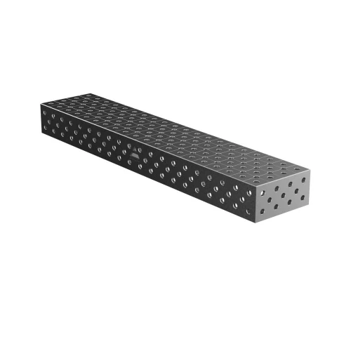 Conector bloc masa sudura 2000x400x200 mm, GPPH, PLUS 28_DIAG_CONN_BLOCK_PLUS_200x40x20, orificii 28 mm, grila diagonala