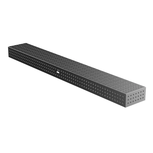 Conector bloc masa sudura 3000x400x200 mm, GPPH, PRO 16_50x50_CONN_BLOCK_PRO_300x40x20, orificii 16 mm, grila 50x50 mm