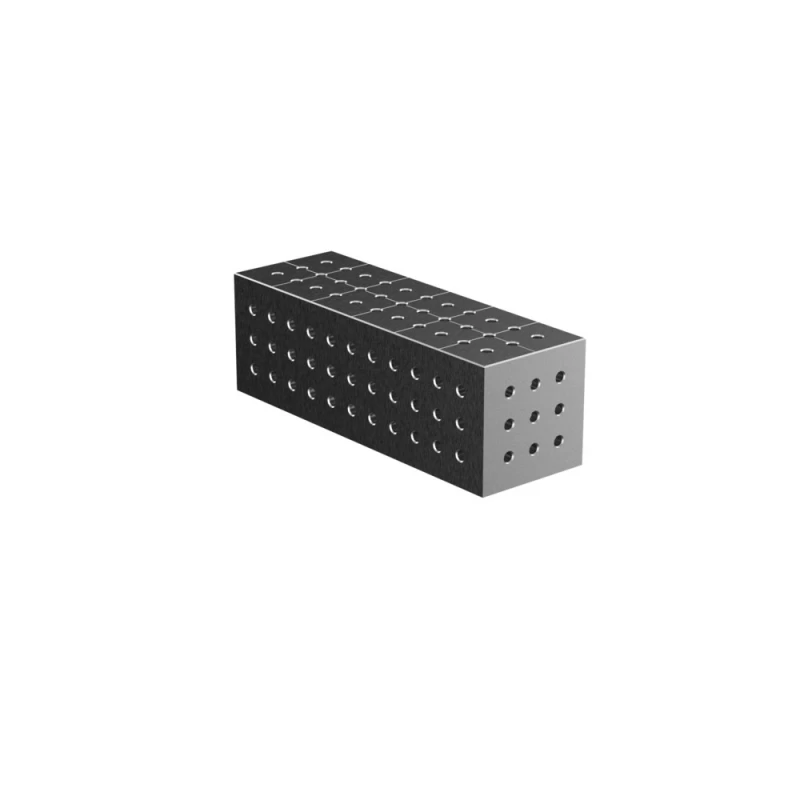 Conector bloc masa sudura 600x200x200 mm, GPPH, PRO, 16 mm, grila 50x50 mm