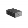 Conector bloc masa sudura 600x400x200 mm, GPPH, ECO 16_DIAG_CONN_BLOCK_ECO_60x40x20, orificii 16 mm, grila diagonala