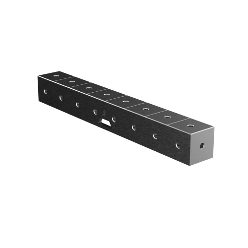 Conector bloc masa sudura 800x100x100 mm, GPPH, PLUS 16_100x100_CONN_BLOCK_PLUS_80x10x10, orificii 16 mm, grila 100x100 mm