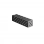 Conector bloc masa sudura 800x200x200 mm, GPPH, PLUS 28_DIAG_CONN_BLOCK_PLUS_80x20x20, orificii 28 mm, grila diagonala