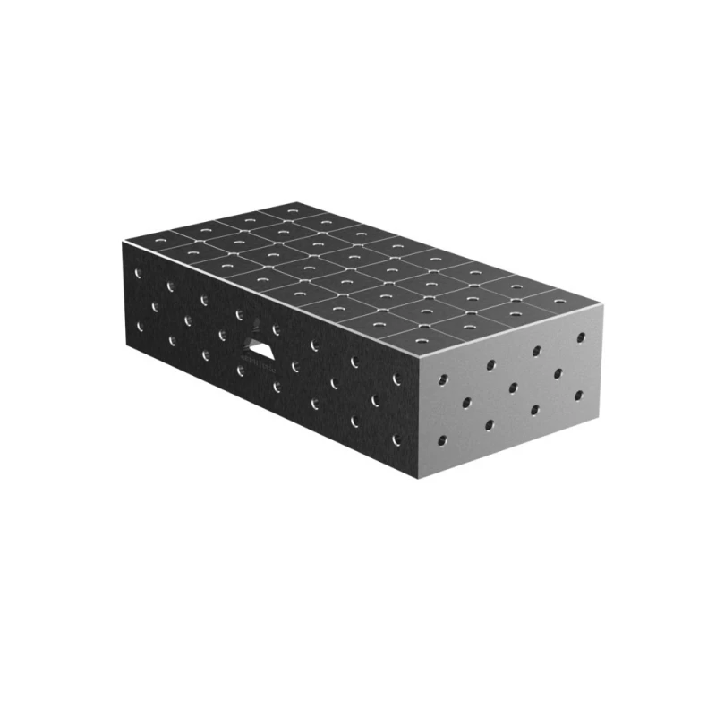 Conector bloc masa sudura 800x400x200 mm, GPPH, PRO, 16 mm, grila diagonala
