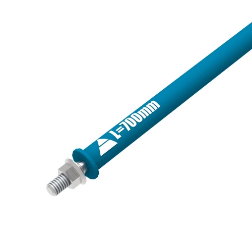 Conector mese sudura, GPPH, 16_CON_WT_700, sistem orificii 16 mm, lungime 700 mm, otel S355J2+N, pentru TRESTLE