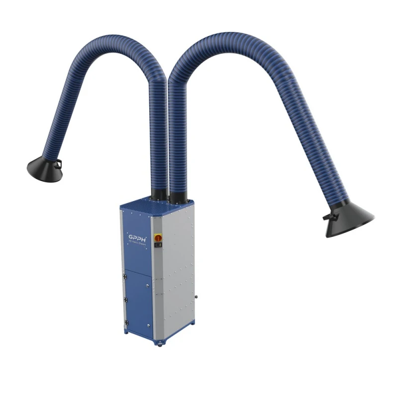 Extractor fum sudura mobil, GPPH, IQ Aero Clean ECO, 2 brate 3 m