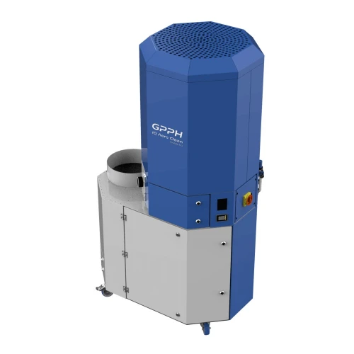 Extractor fum sudura mobil, GPPH, IQ Aero Clean Mobile 1.0, 3000 m3/h, 2.2 kW, 400 V, filtru cartus 20 m2, pe roti