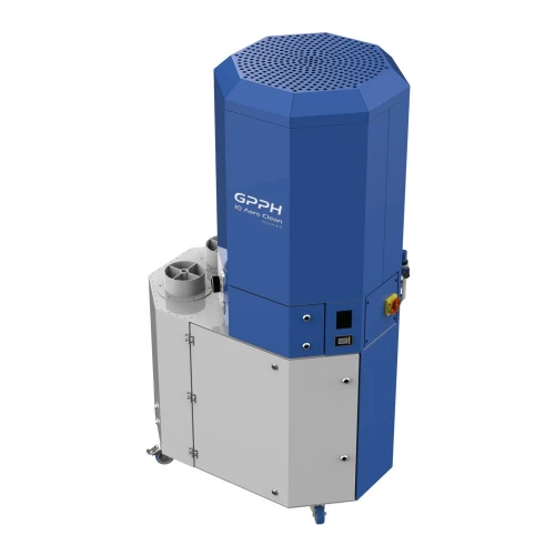 Extractor fum sudura mobil, GPPH, IQ Aero Clean Mobile 2.0, 3000 m3/h, 2.2 kW, 400 V, filtru cartus 20 m2, 2 brate, pe roti