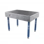 Masa sudura, GPPH, ECO, 16_50x50_S_TWT_ECO_120x80, 1200x800 mm, blat 8 mm, gauri 16 mm, retea 50x50, pe picioare cu talpa