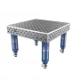 Masa sudura profesionala, GPPH, EXPERT, 28_DIAG_K_TWT_EXPERT_120x120, 1200x1200 mm, blat 25 mm, gauri 28 mm, diagonala, pe roti