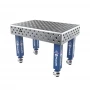 Masa sudura profesionala, GPPH, EXPERT, 28_DIAG_K_TWT_EXPERT_120x80, 1200x800 mm, blat 25 mm, gauri 28 mm, diagonala, pe roti