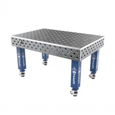 Masa sudura profesionala, GPPH, EXPERT, 28_100x100_K_TWT_EXPERT_150x100, 1500x1000 mm, blat 25 mm, gauri 28 mm, 100x100, pe roti