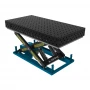 Masa sudura cu ridicare hidraulica, GPPH, XWT EXPERT, 28_100x100_XWT_EXPERT_200x100, 2000x1000 mm, gauri 28 mm, retea 100x100