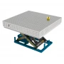 Masa sudura cu ridicare hidraulica, GPPH, XWT PRO INOX, 16_50x50_XWT_INOX_PRO_150x148, 1500x1480 mm, gauri 16 mm, retea 50x50