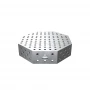 Masa sudura octogonala, GPPH, OCT INOX, 28_DIAG_OCT_INOX_PLUS_80x80, 800x800 mm, blat 12 mm, gauri 28 mm, diagonala