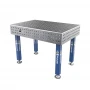 Masa sudura, GPPH, PLUS, 16_50x50_S_TWT_PLUS_120x80, 1200x800 mm, blat 12 mm, gauri 16 mm, retea 50x50, pe picioare cu talpa