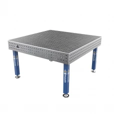 Masa sudura, GPPH, PLUS, 16_50x50_S_TWT_PLUS_150x148, 1500x1480 mm, blat 12 mm, gauri 16 mm, retea 50x50, pe picioare cu talpa