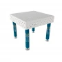 Masa sudura, GPPH, PLUS INOX, 16_100x100_S_INOX_PLUS_100x100, 1000x1000 mm, blat 12 mm, gauri 16 mm, 100x100, talpi