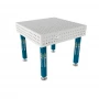 Masa sudura, GPPH, PLUS INOX, 16_50x50_S_INOX_PLUS_100x100, 1000x1000 mm, blat 12 mm, gauri 16 mm, 50x50, talpi