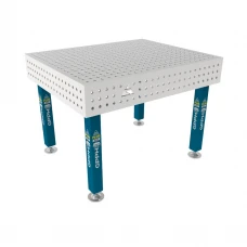 Masa sudura, GPPH, PLUS INOX, 16_50x50_S_INOX_PLUS_120x100, 1200x1000 mm, blat 12 mm, gauri 16 mm, 50x50, talpi