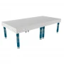 Masa sudura, GPPH, PLUS INOX, 16_100x100_S_INOX_PLUS_300x148, 3000x1480 mm, blat 12 mm, gauri 16 mm, 100x100, talpi