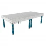 Masa sudura, GPPH, PLUS INOX, 28_100x100_S_INOX_PLUS_300x148, 3000x1480 mm, blat 12 mm, gauri 28 mm, 100x100, talpi