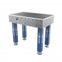 Masa sudura, GPPH, PRO, 16_100x100_S_TWT_PRO_100x60, 1000x600 mm, blat 15 mm, gauri 16 mm, retea 100x100, pe picioare cu talpa