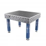 Masa sudura, GPPH, PRO, 28_100x100_S_TWT_PRO_120x100, 1200x1000 mm, blat 15 mm, gauri 28 mm, retea 100x100, pe picioare cu talpa