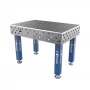 Masa sudura, GPPH, PRO, 28_DIAG_S_TWT_PRO_120x80, 1200x800 mm, blat 15 mm, gauri 28 mm, retea diagonala, pe picioare cu talpa