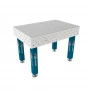 Masa sudura, GPPH, PRO INOX, 16_100x100_S_INOX_PRO_120x80, 1200x800 mm, blat 15 mm, gauri 16 mm, 100x100, talpi