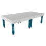 Masa sudura, GPPH, PRO INOX, 28_DIAG_S_INOX_PRO_300x148, 3000x1480 mm, blat 15 mm, gauri 28 mm, diagonala, talpi