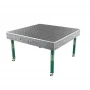 Masa sudura, GPPH, SMART 15, 16_DIAG_K_GPPH_SMART_15_150x148, 1500x1480 mm, blat 15 mm, gauri 16 mm, retea diagonala, pe roti