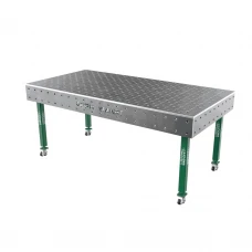 Masa sudura, GPPH, SMART 15, 16_DIAG_K_GPPH_SMART_15_200x100, 2000x1000 mm, blat 15 mm, gauri 16 mm, retea diagonala, pe roti