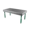 Masa sudura, GPPH, SMART 15, 28_DIAG_S_GPPH_SMART_15_200x100, 2000x1000 mm, blat 15 mm, gauri 28 mm, diagonala, talpi