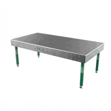 Masa sudura, GPPH, SMART 15, 16_100x100_S_GPPH_SMART_15_240x120, 2400x1200 mm, blat 15 mm, gauri 16 mm, 100x100, talpi