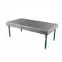 Masa sudura, GPPH, SMART 15, 28_DIAG_S_GPPH_SMART_15_240x120, 2400x1200 mm, blat 15 mm, gauri 28 mm, diagonala, talpi