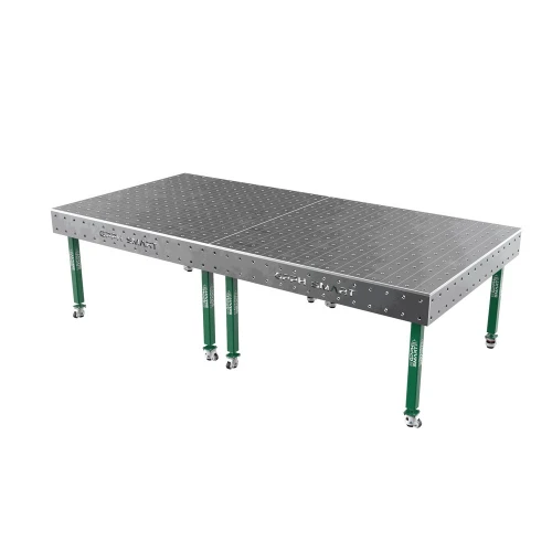 Masa sudura, GPPH, SMART 15, 16_100x100_K_GPPH_SMART_15_300x148, 3000x1480 mm, blat 15 mm, gauri 16 mm, retea 100x100, pe roti