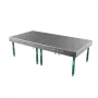 Masa sudura, GPPH, SMART 15, 16_100x100_S_GPPH_SMART_15_300x148, 3000x1480 mm, blat 15 mm, gauri 16 mm, 100x100, talpi